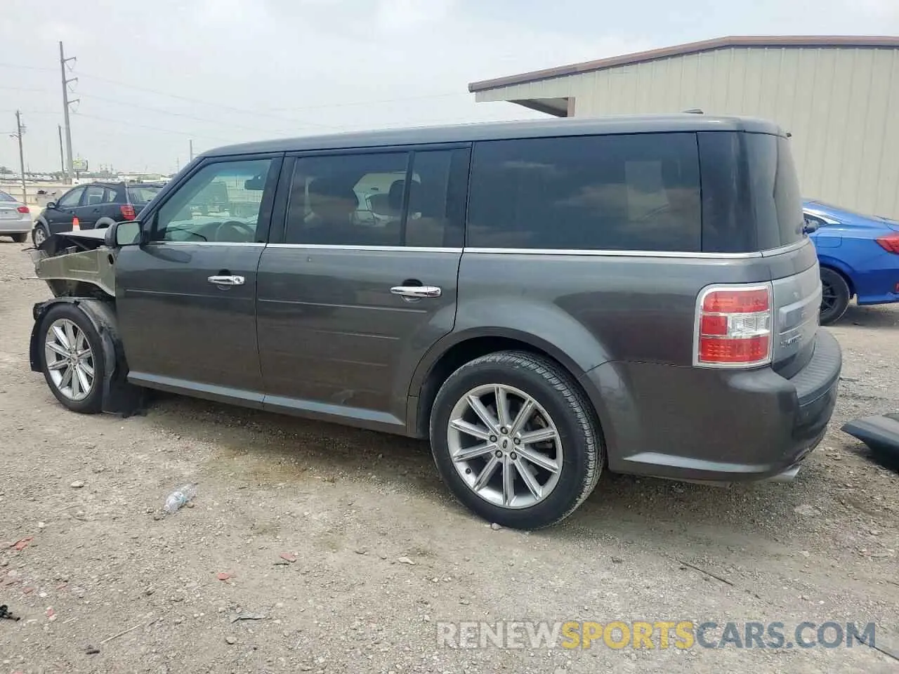 2 Photograph of a damaged car 2FMGK5D88KBA22573 FORD FLEX 2019