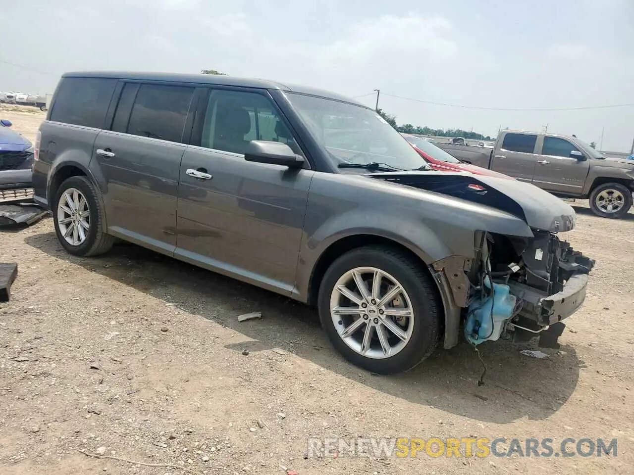 4 Photograph of a damaged car 2FMGK5D88KBA22573 FORD FLEX 2019
