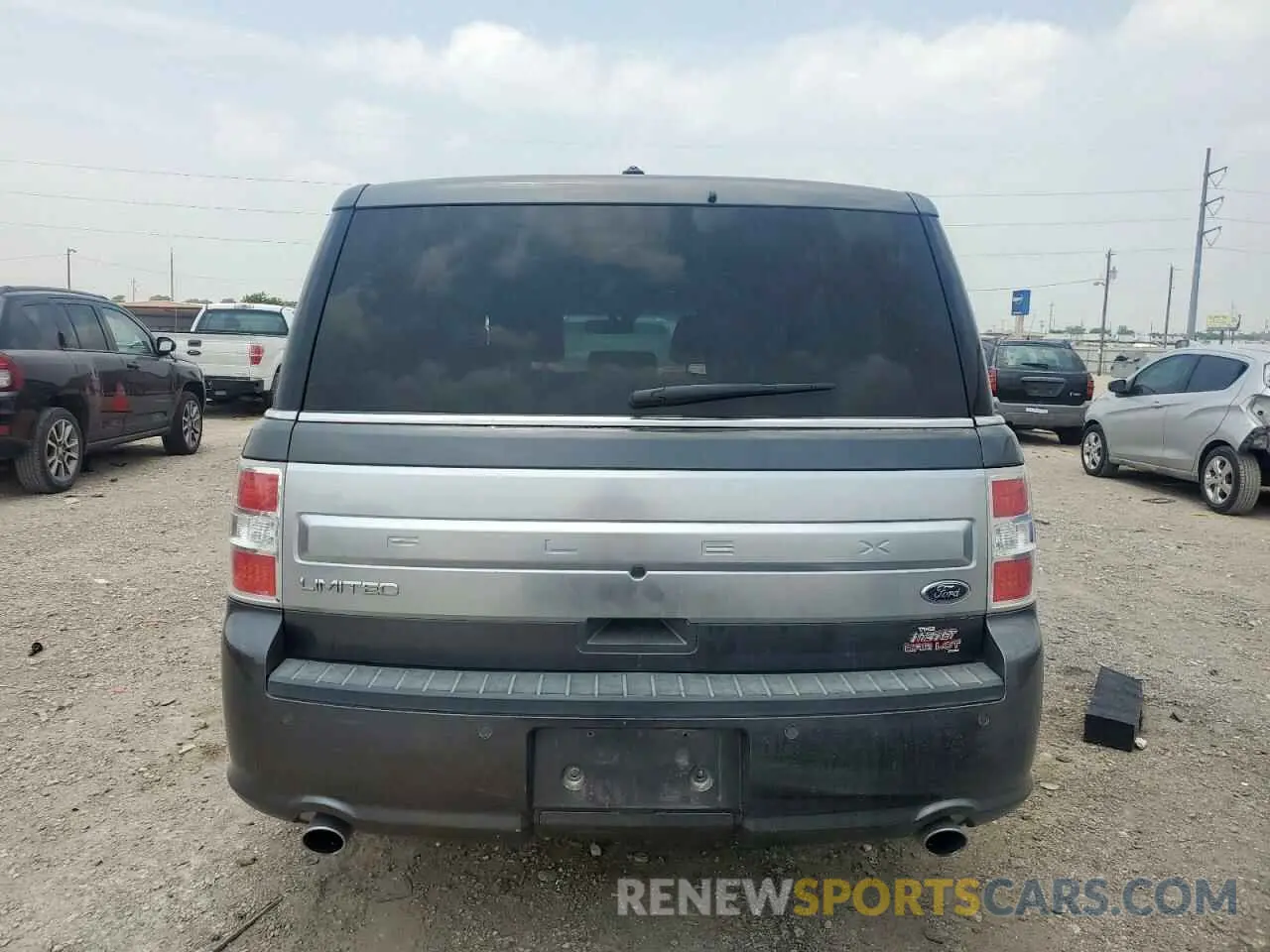 6 Photograph of a damaged car 2FMGK5D88KBA22573 FORD FLEX 2019