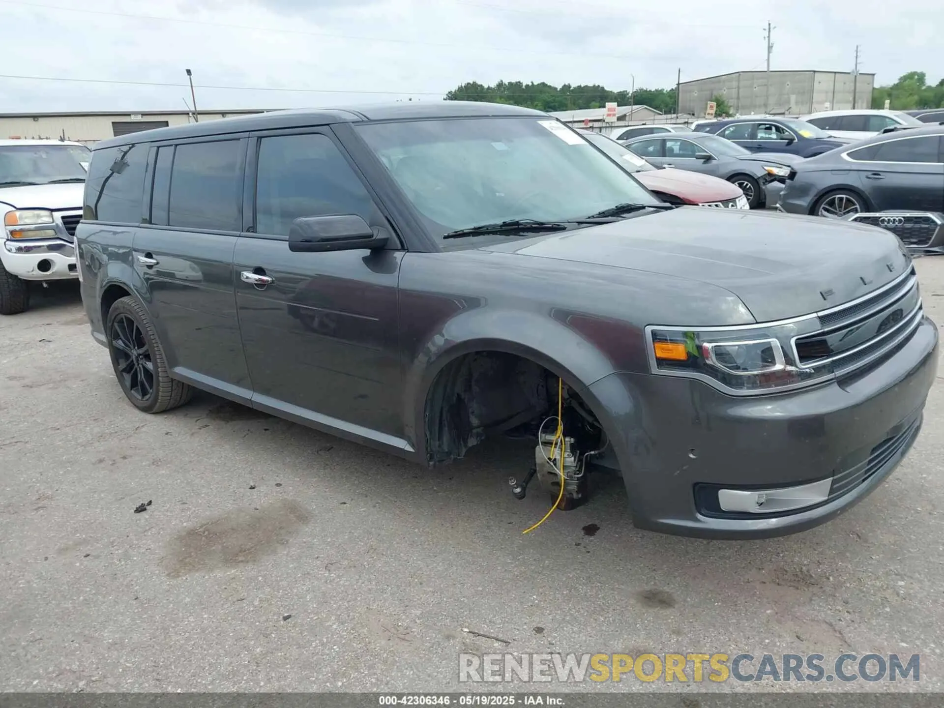 1 Photograph of a damaged car 2FMGK5D88KBA39311 FORD FLEX 2019