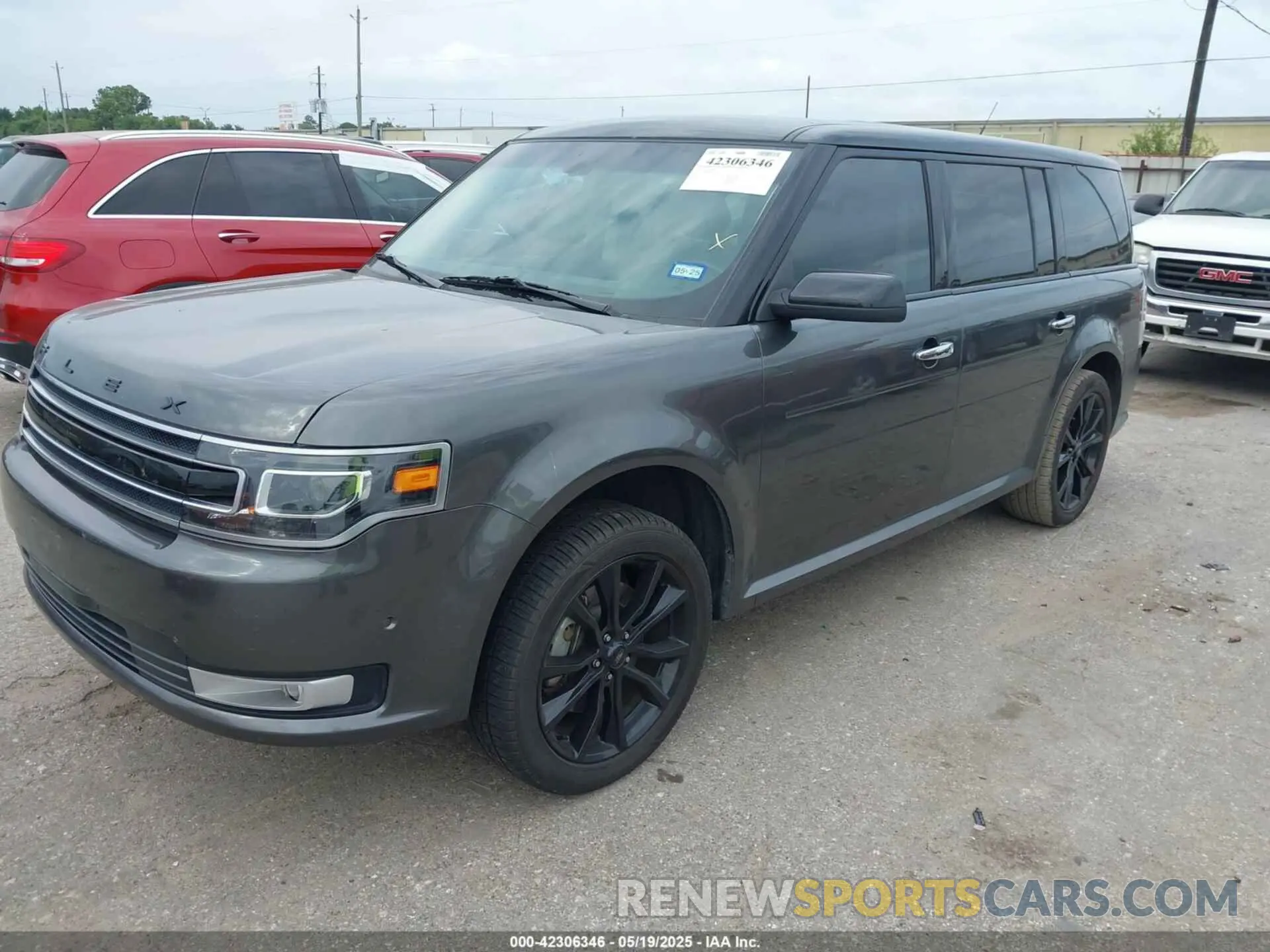 2 Photograph of a damaged car 2FMGK5D88KBA39311 FORD FLEX 2019