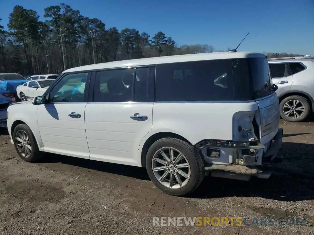 2 Photograph of a damaged car 2FMGK5D8XKBA03703 FORD FLEX 2019