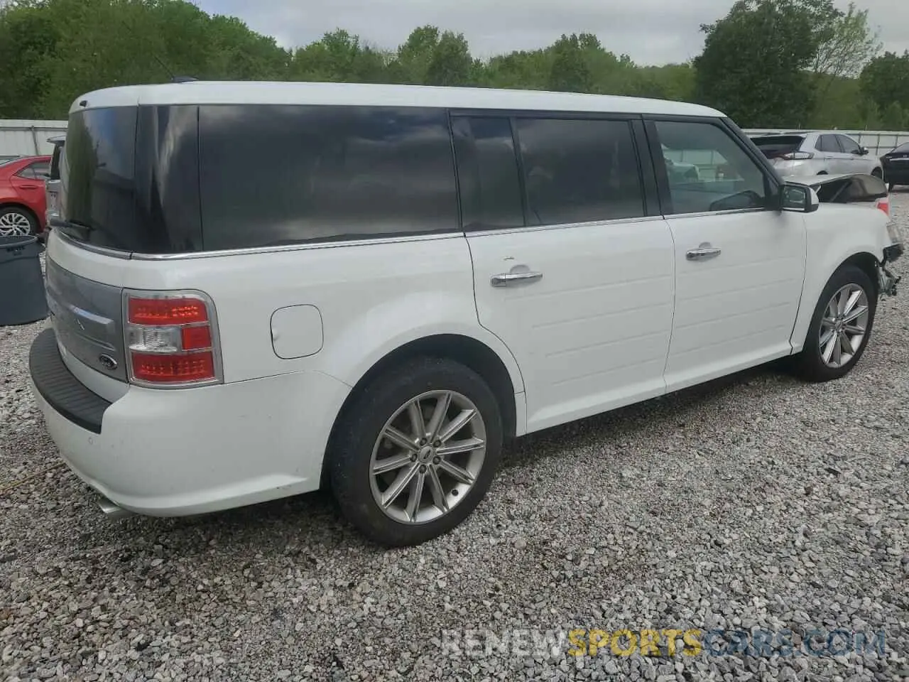 3 Photograph of a damaged car 2FMGK5D8XKBA06505 FORD FLEX 2019