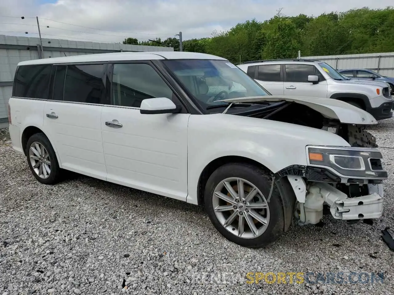 4 Photograph of a damaged car 2FMGK5D8XKBA06505 FORD FLEX 2019