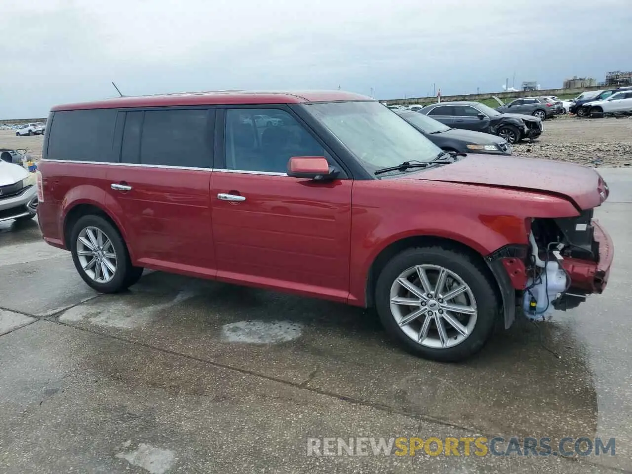4 Photograph of a damaged car 2FMGK5D8XKBA08271 FORD FLEX 2019