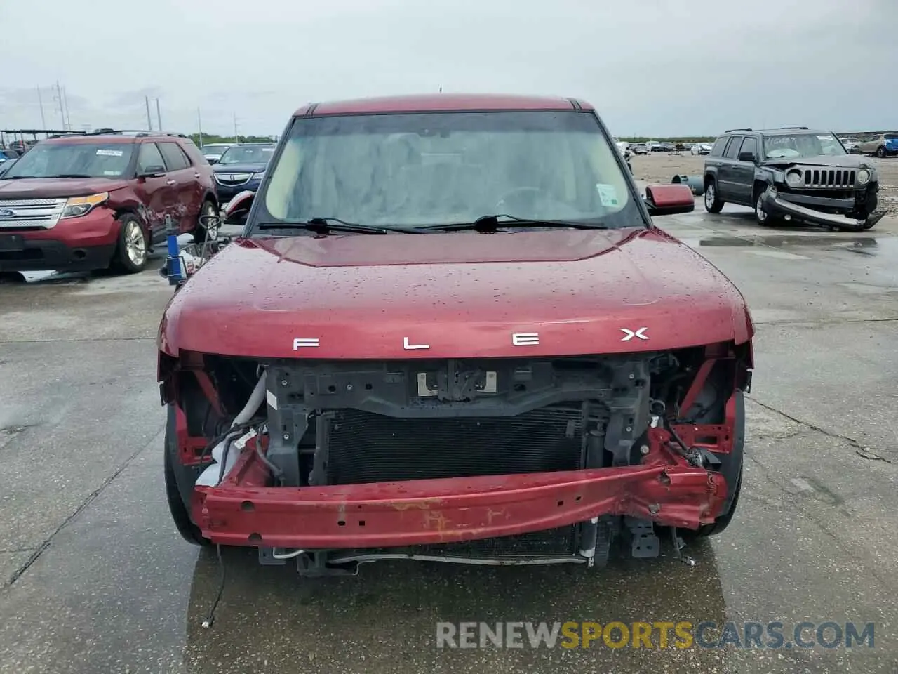 5 Photograph of a damaged car 2FMGK5D8XKBA08271 FORD FLEX 2019