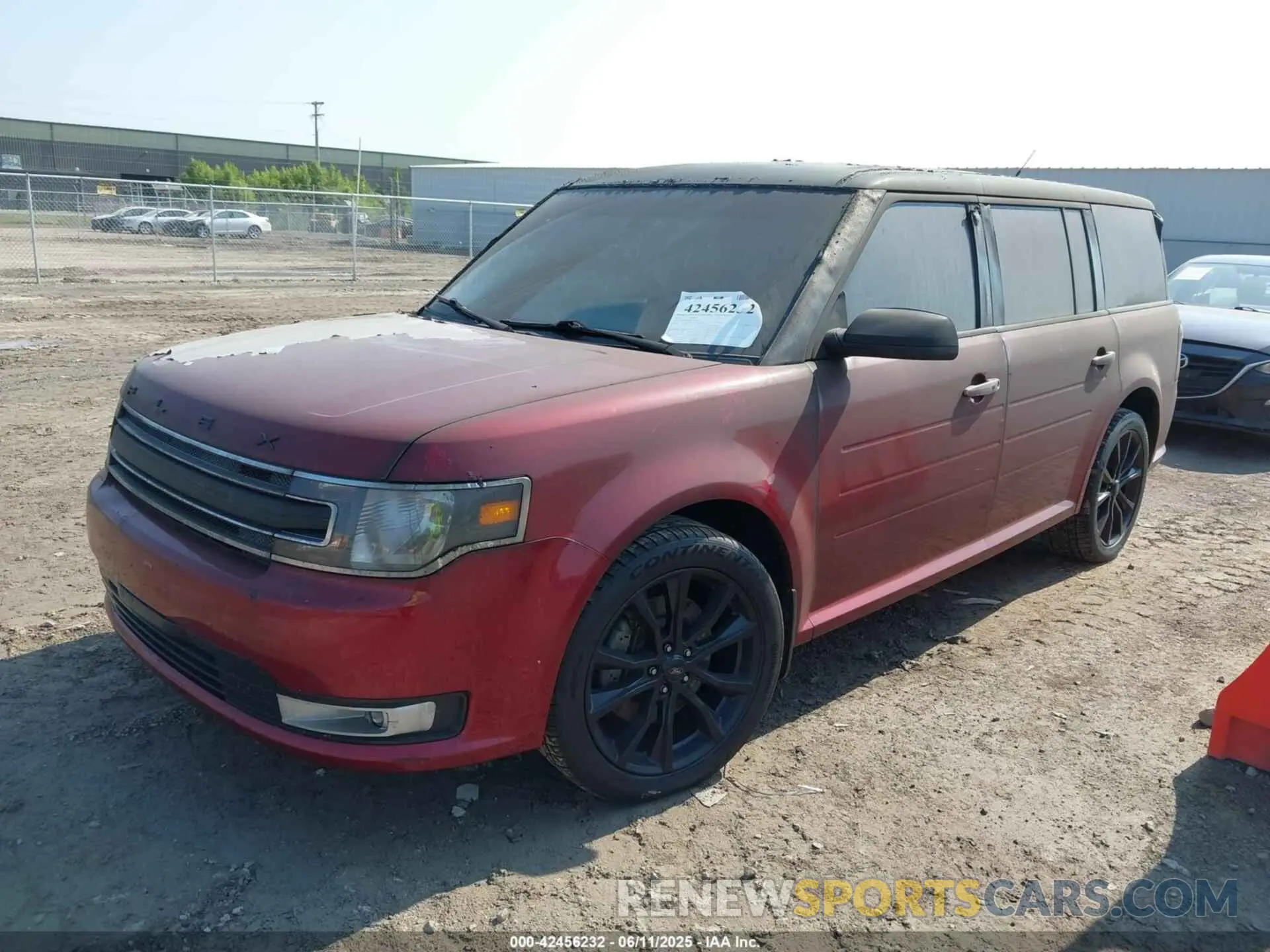 2 Photograph of a damaged car 2FMHK6C80KBA19663 FORD FLEX 2019