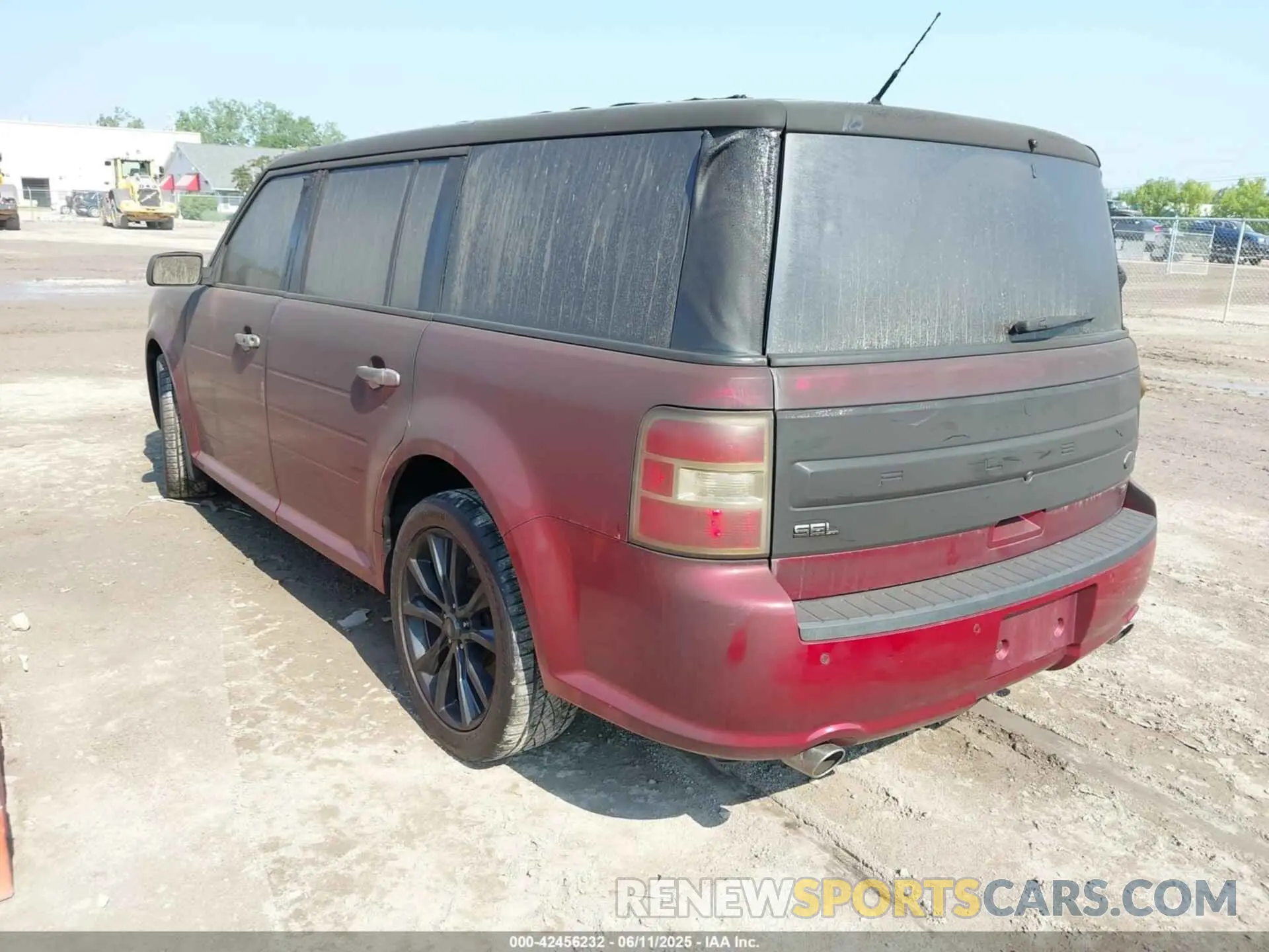 3 Photograph of a damaged car 2FMHK6C80KBA19663 FORD FLEX 2019
