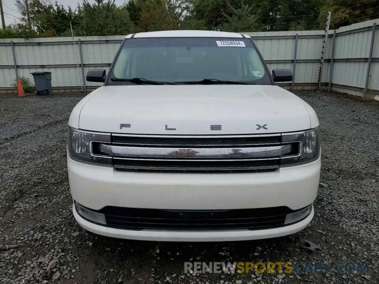 5 Photograph of a damaged car 2FMHK6C80KBA33899 FORD FLEX 2019