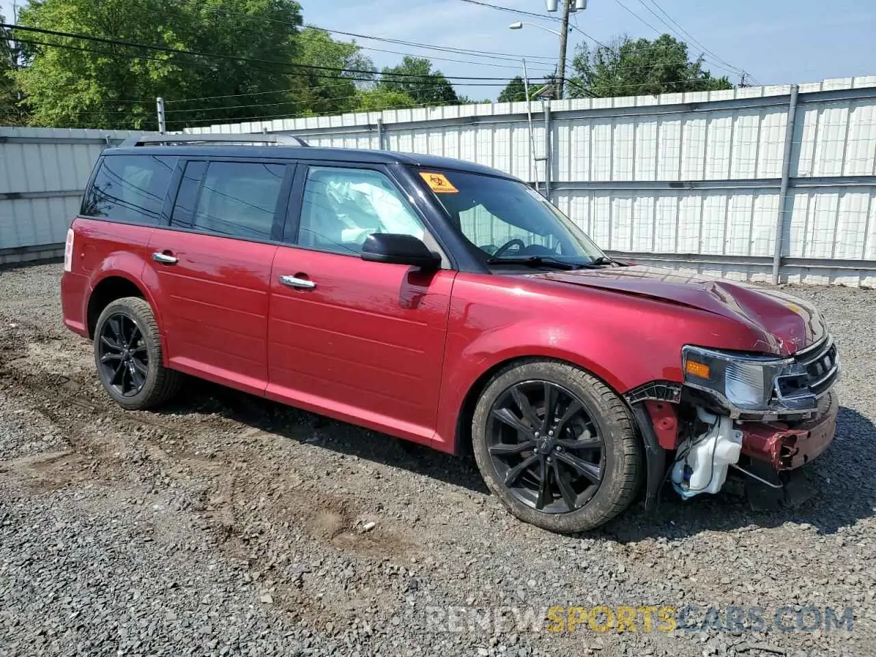 4 Photograph of a damaged car 2FMHK6C82KBA11306 FORD FLEX 2019