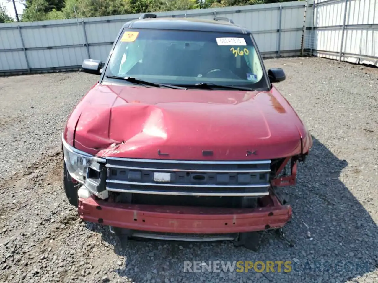 5 Photograph of a damaged car 2FMHK6C82KBA11306 FORD FLEX 2019