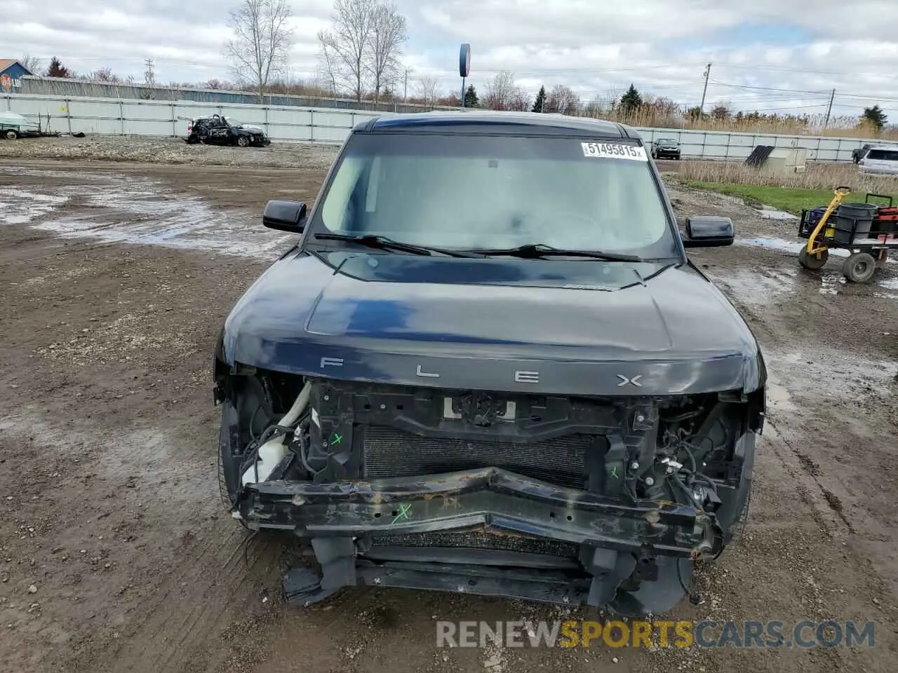 5 Photograph of a damaged car 2FMHK6C82KBA30910 FORD FLEX 2019