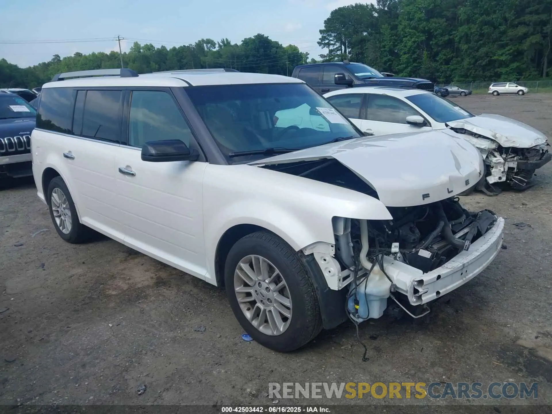 1 Photograph of a damaged car 2FMHK6C83KBA00072 FORD FLEX 2019