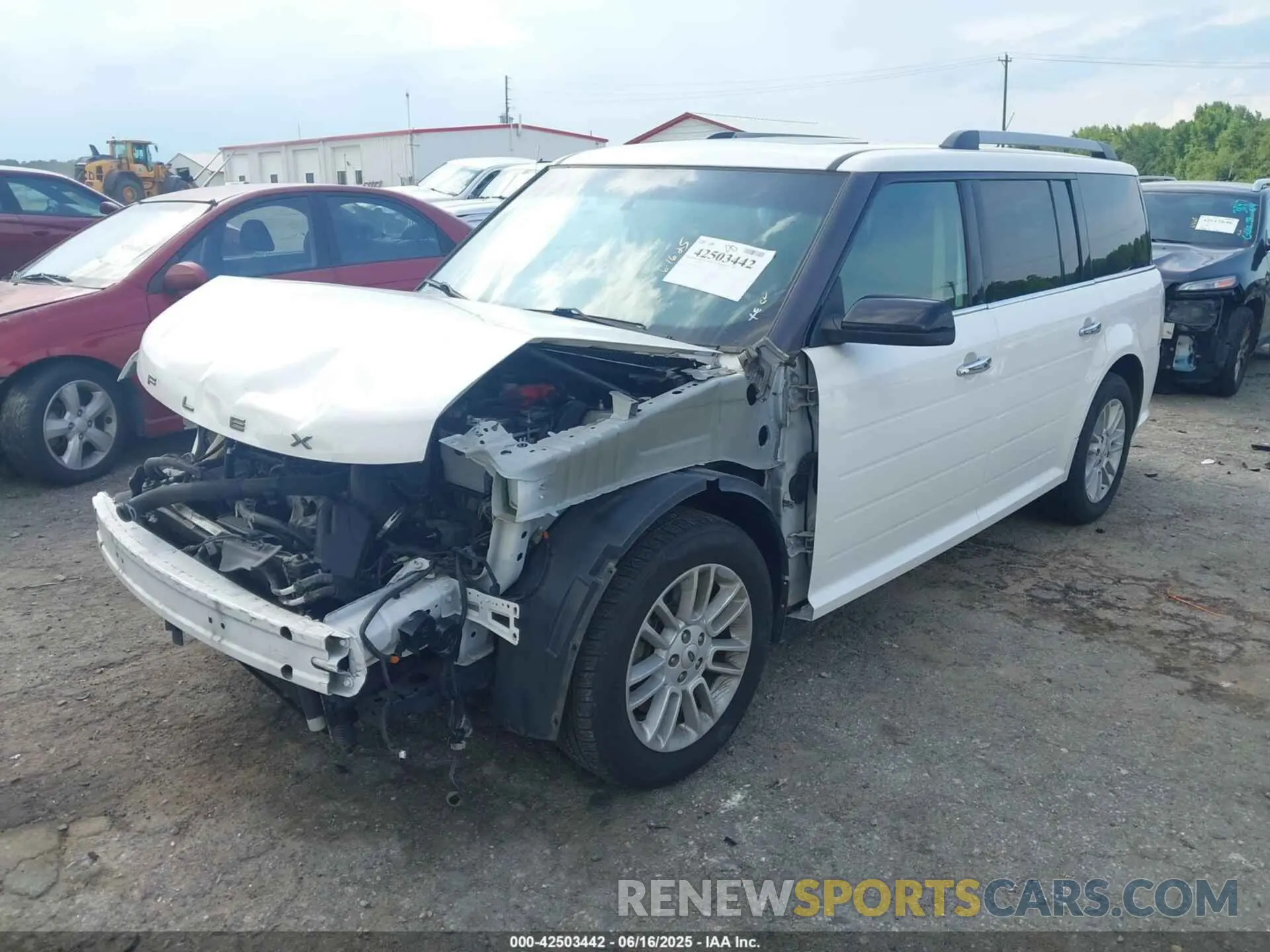 2 Photograph of a damaged car 2FMHK6C83KBA00072 FORD FLEX 2019