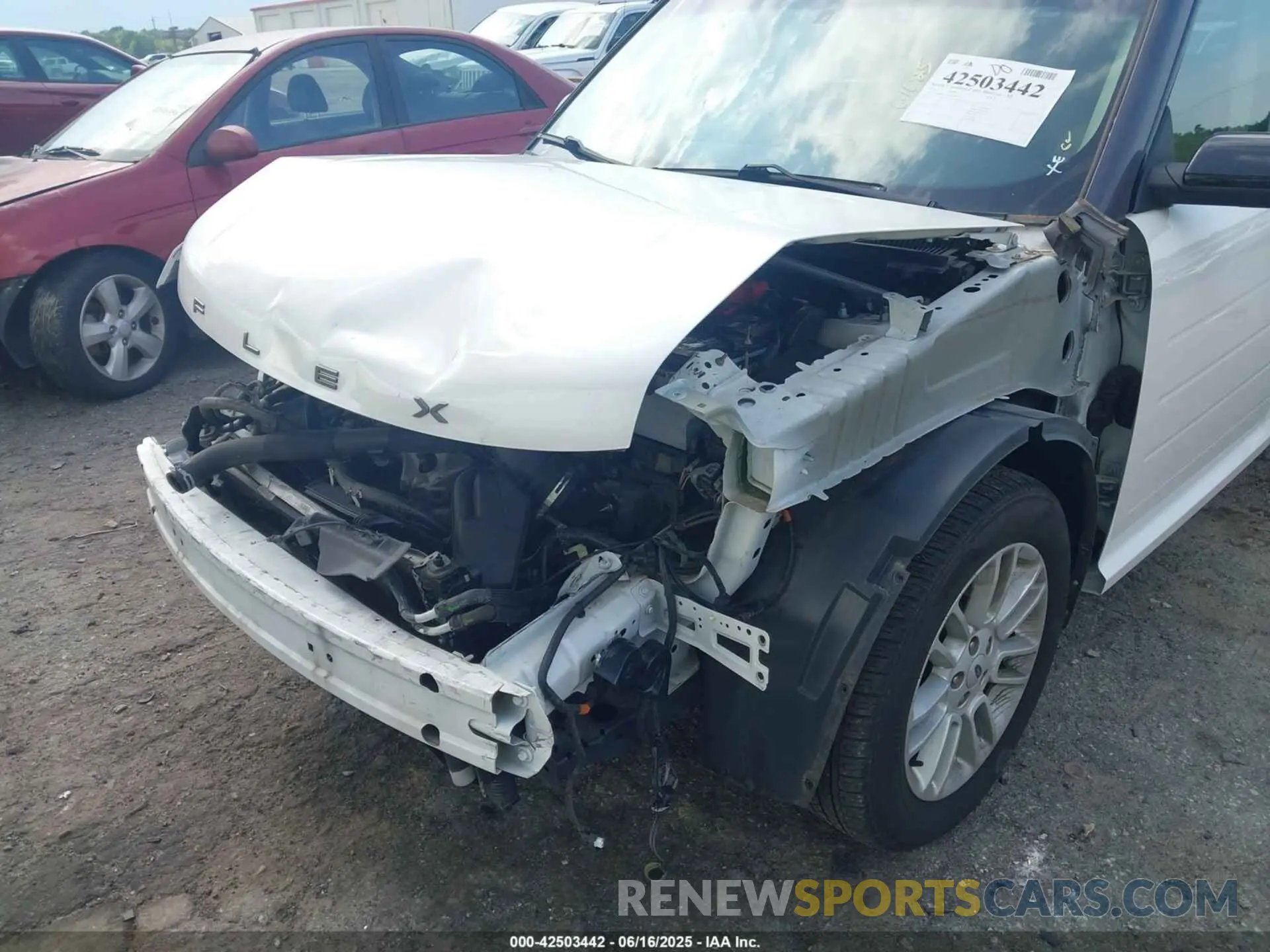6 Photograph of a damaged car 2FMHK6C83KBA00072 FORD FLEX 2019