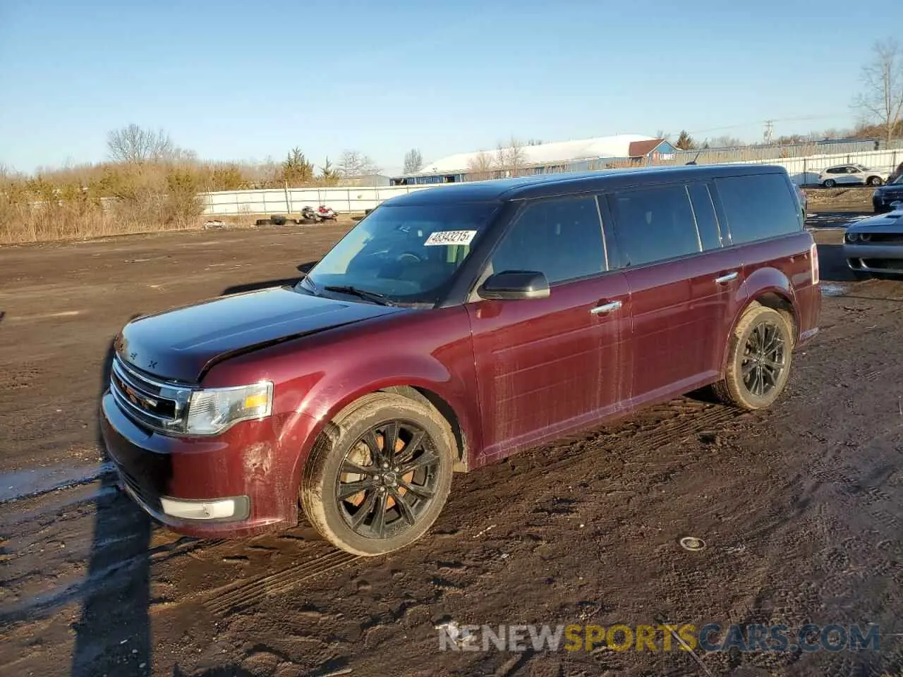 1 Photograph of a damaged car 2FMHK6C83KBA28437 FORD FLEX 2019