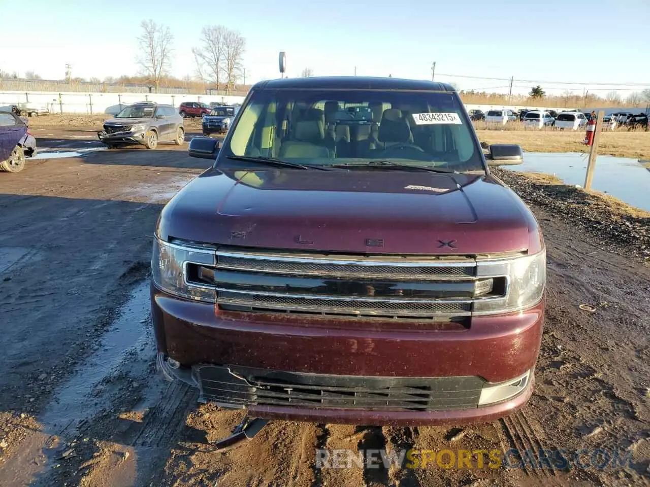 5 Photograph of a damaged car 2FMHK6C83KBA28437 FORD FLEX 2019