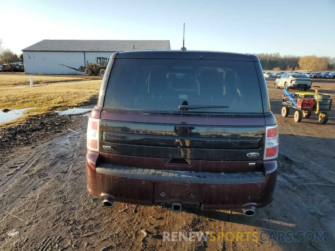 6 Photograph of a damaged car 2FMHK6C83KBA28437 FORD FLEX 2019