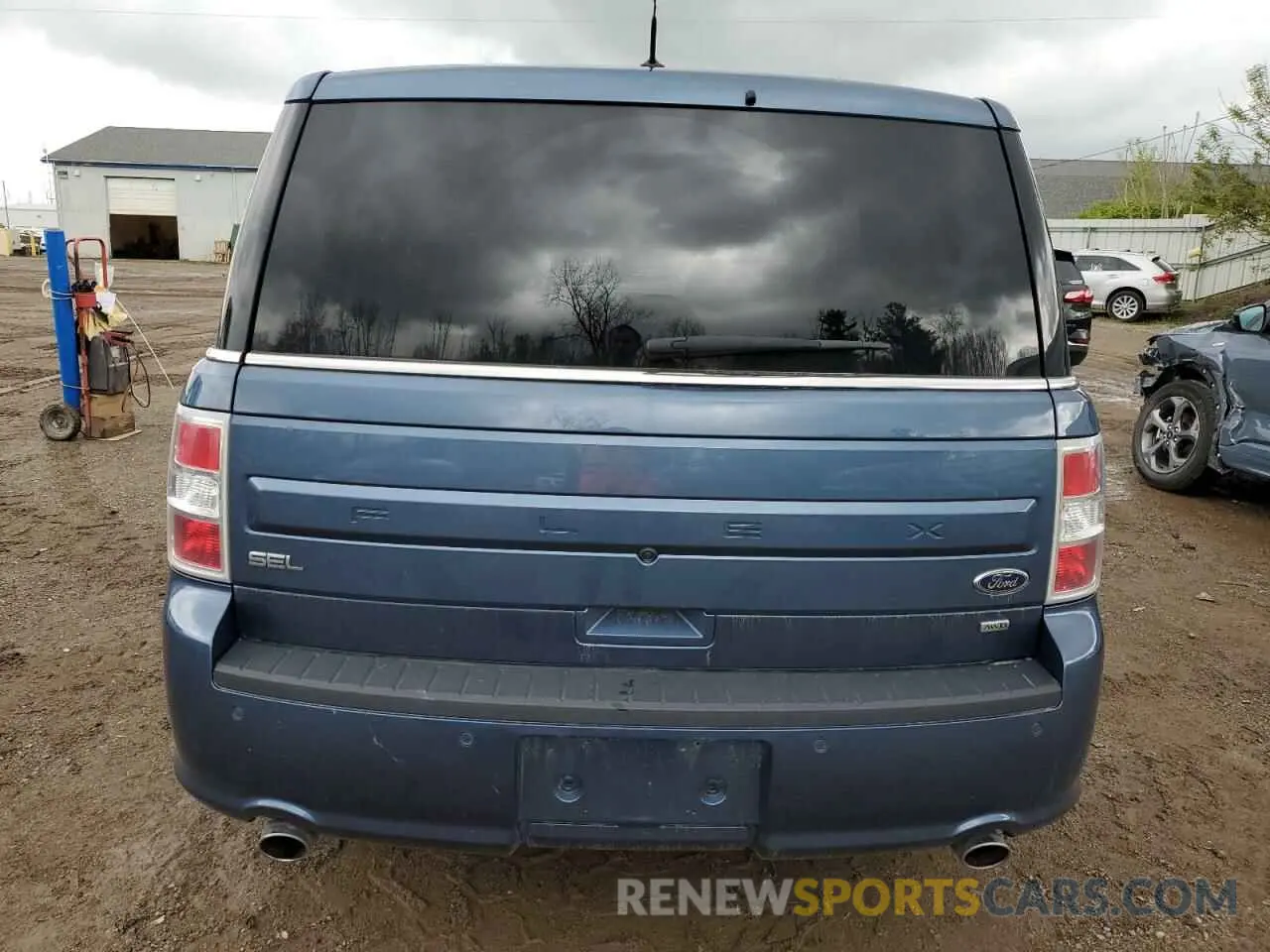 6 Photograph of a damaged car 2FMHK6C83KBA38465 FORD FLEX 2019