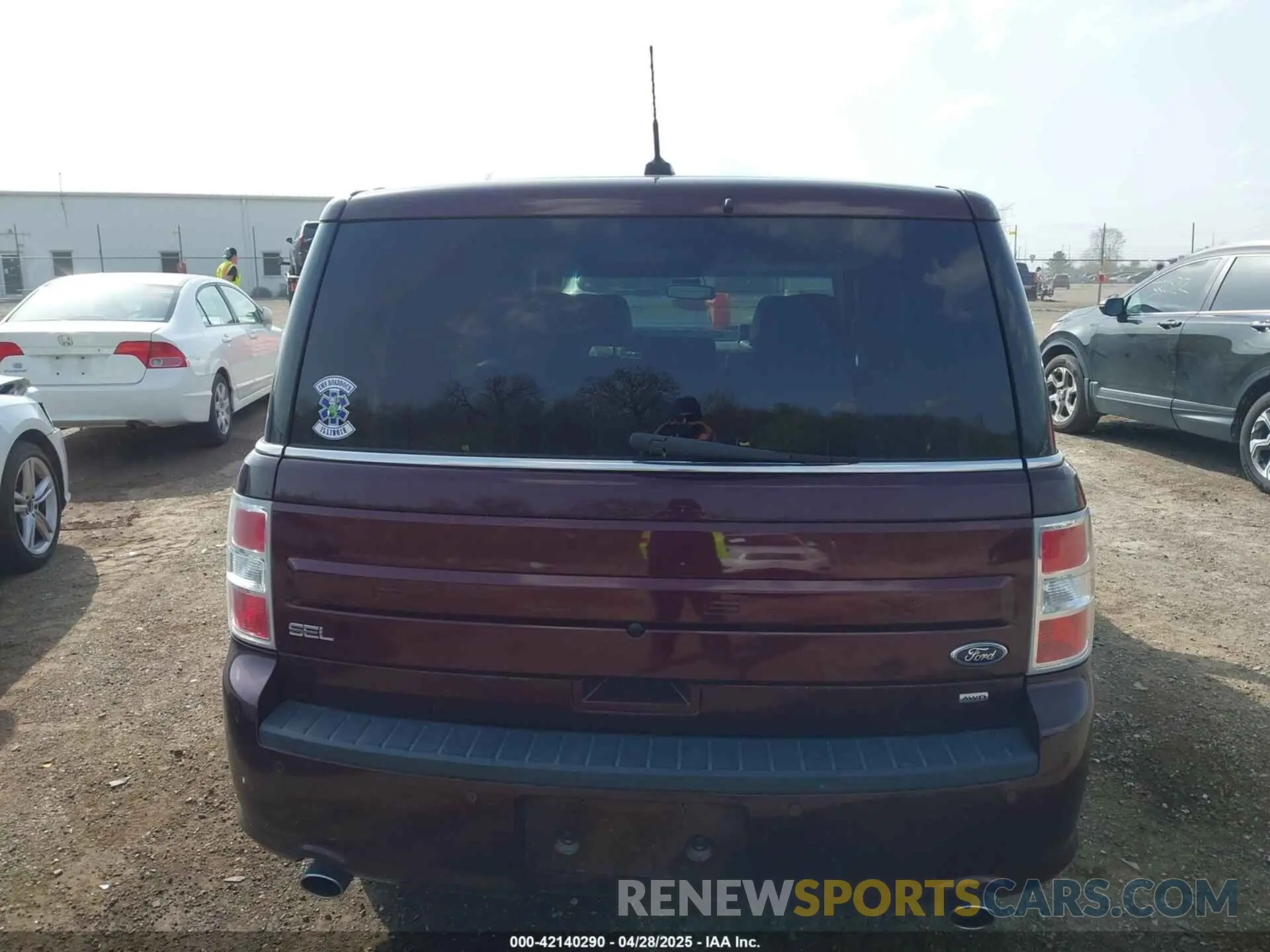 16 Photograph of a damaged car 2FMHK6C84KBA32920 FORD FLEX 2019