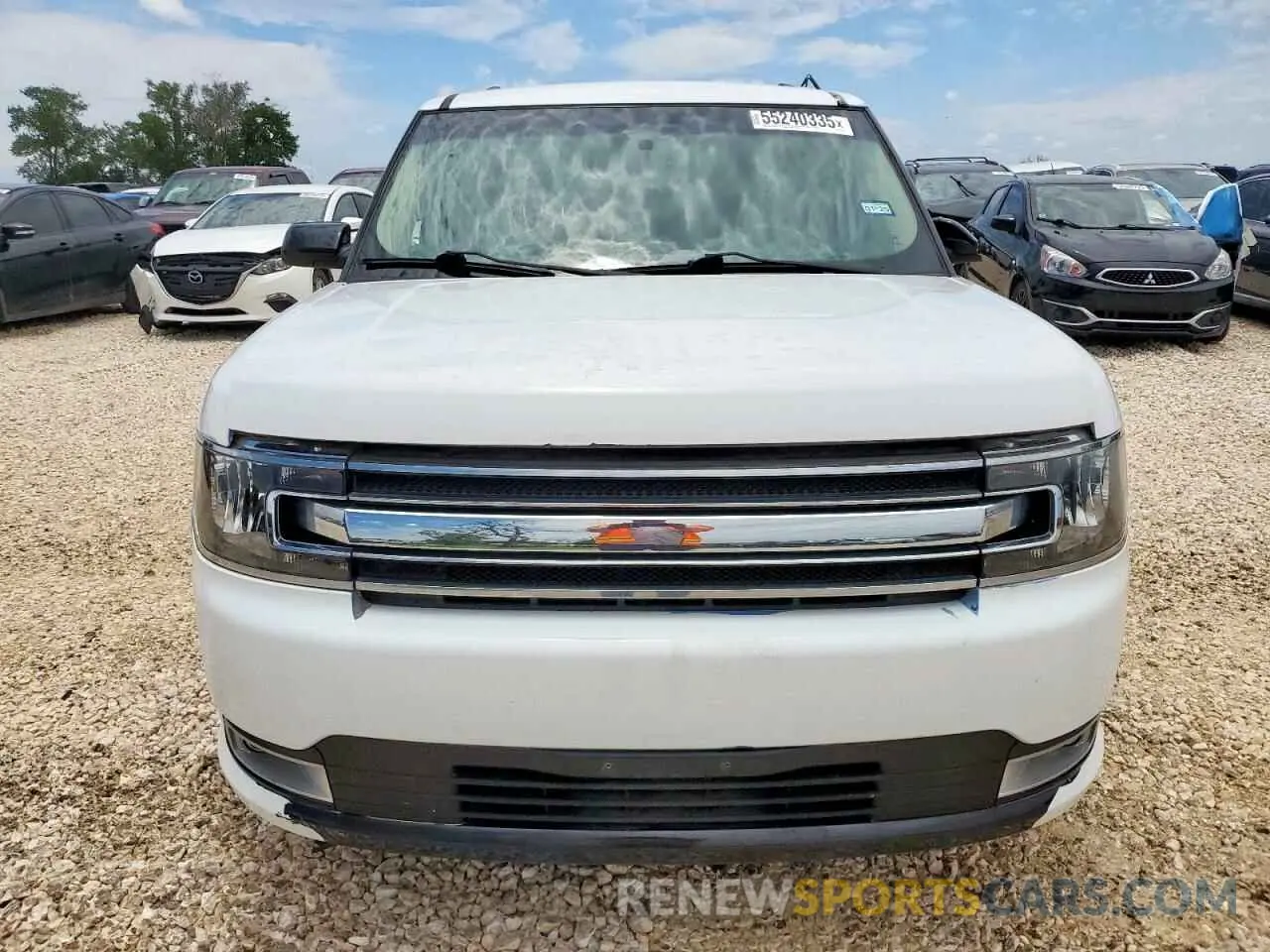 5 Photograph of a damaged car 2FMHK6C88KBA02139 FORD FLEX 2019