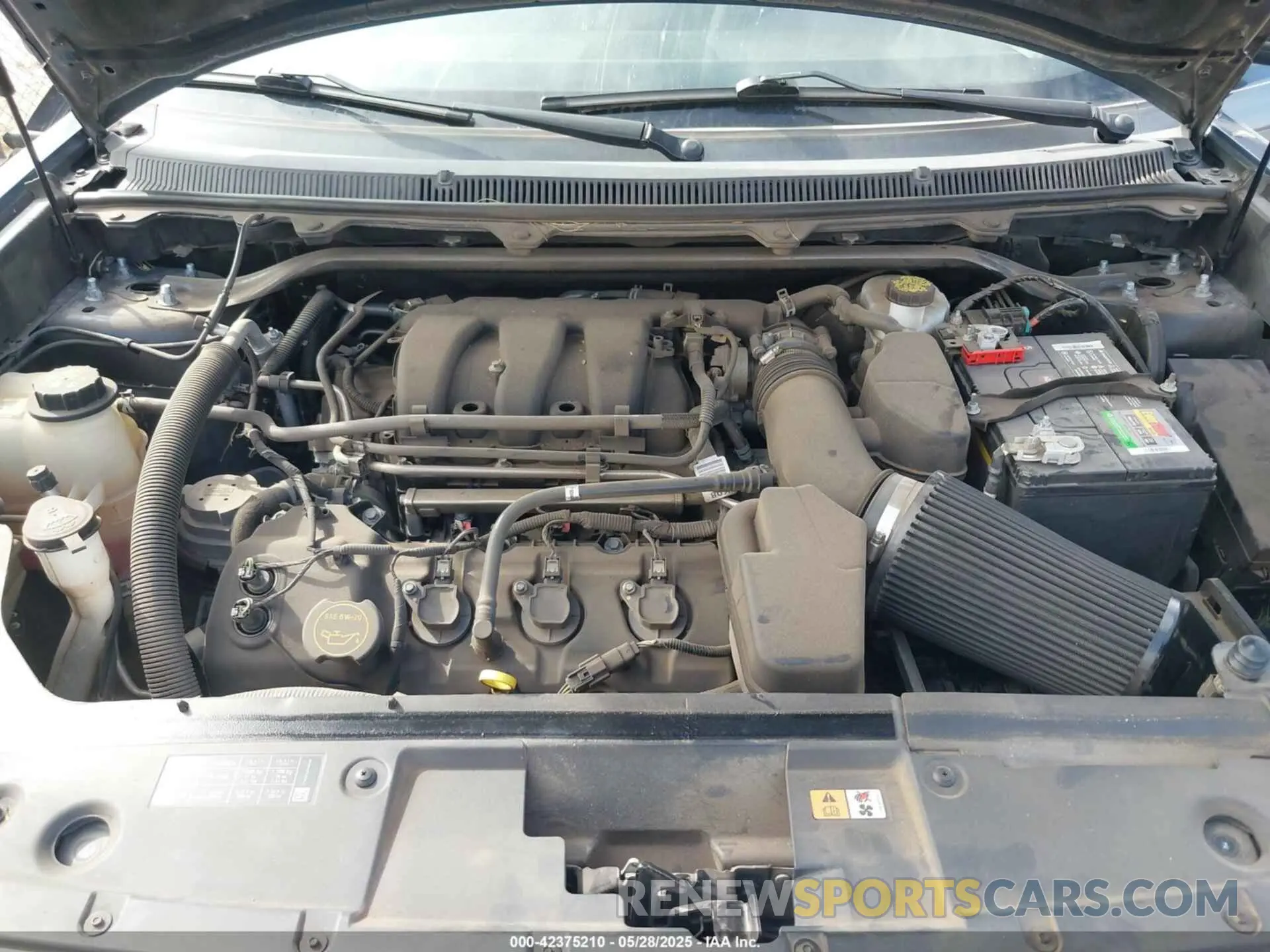 10 Photograph of a damaged car 2FMHK6C88KBA07373 FORD FLEX 2019