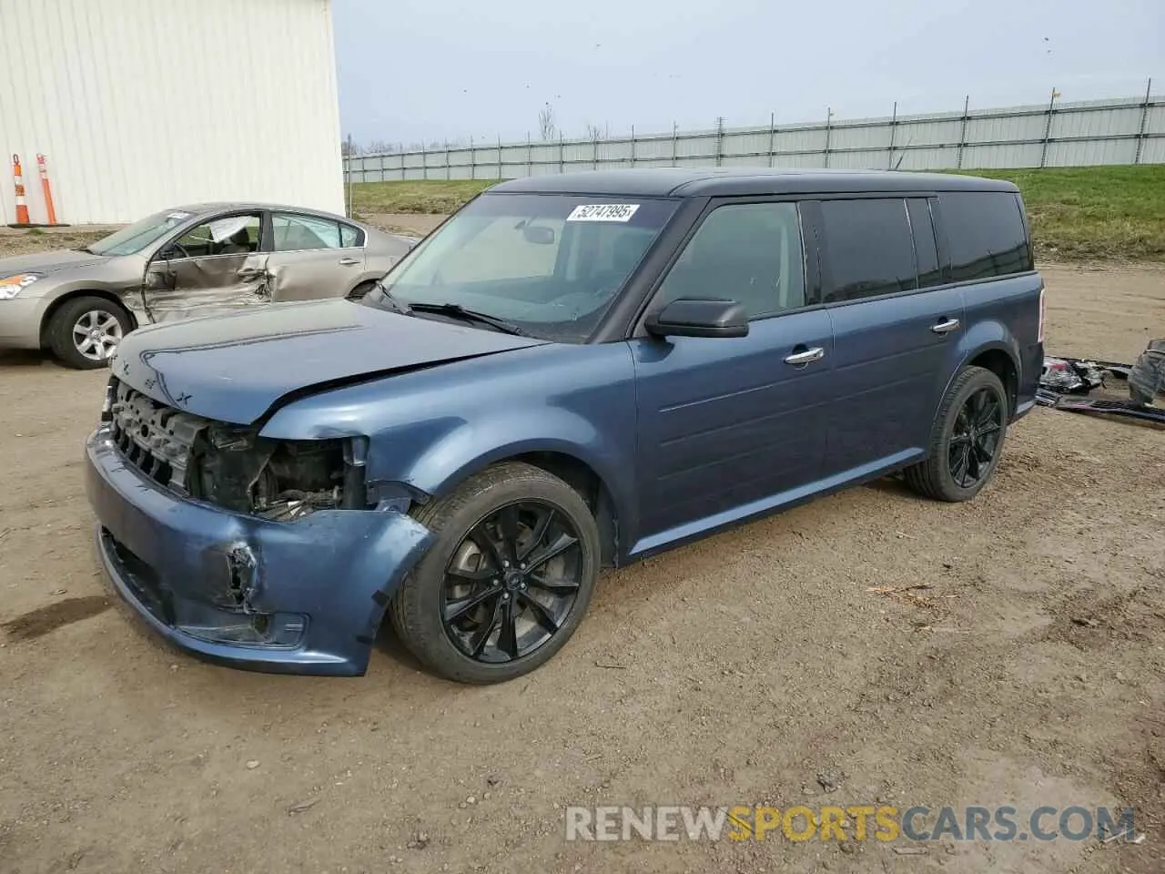 1 Photograph of a damaged car 2FMHK6C88KBA19524 FORD FLEX 2019