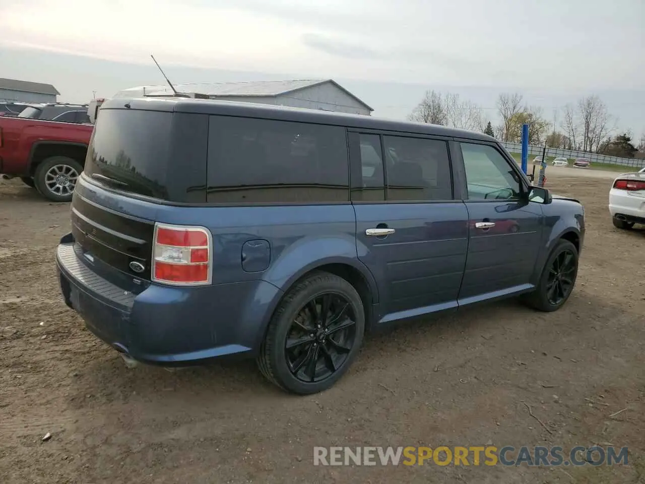 3 Photograph of a damaged car 2FMHK6C88KBA19524 FORD FLEX 2019