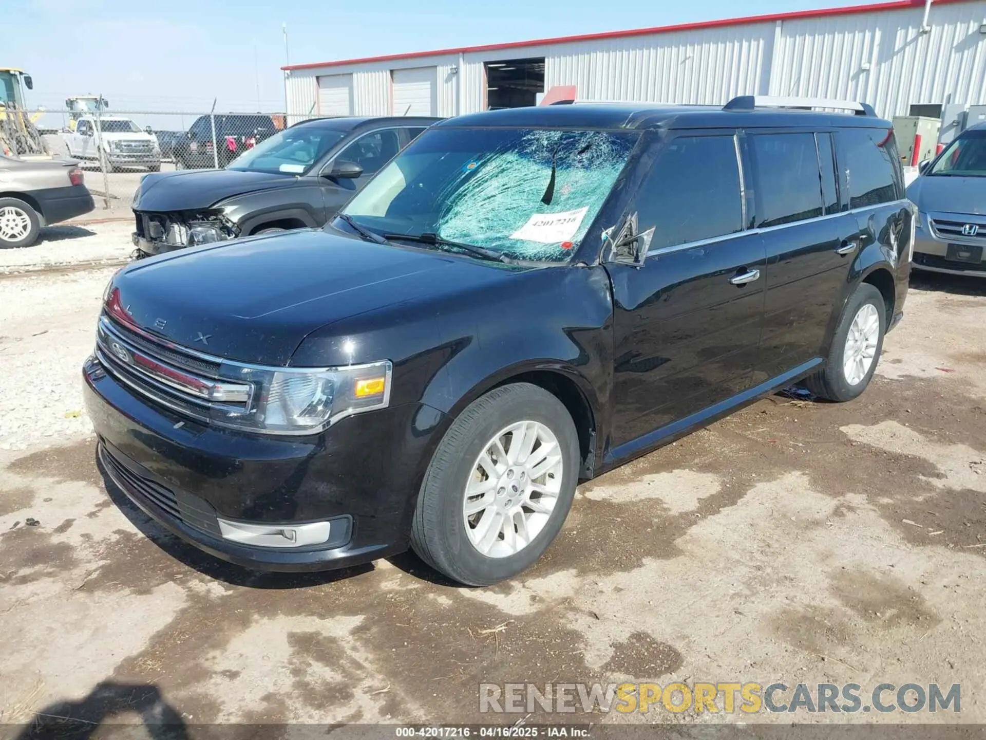 2 Photograph of a damaged car 2FMHK6C89KBA21797 FORD FLEX 2019