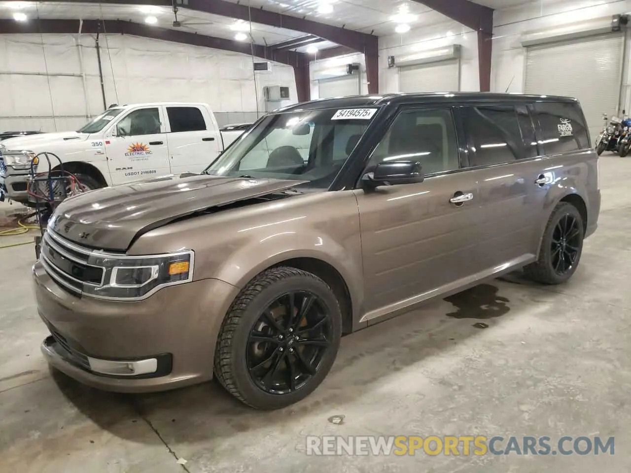 1 Photograph of a damaged car 2FMHK6D80KBA23601 FORD FLEX 2019