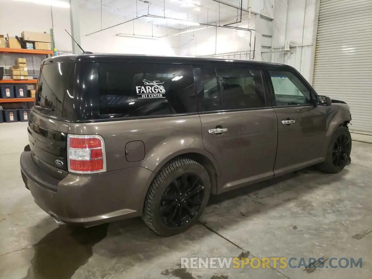 3 Photograph of a damaged car 2FMHK6D80KBA23601 FORD FLEX 2019