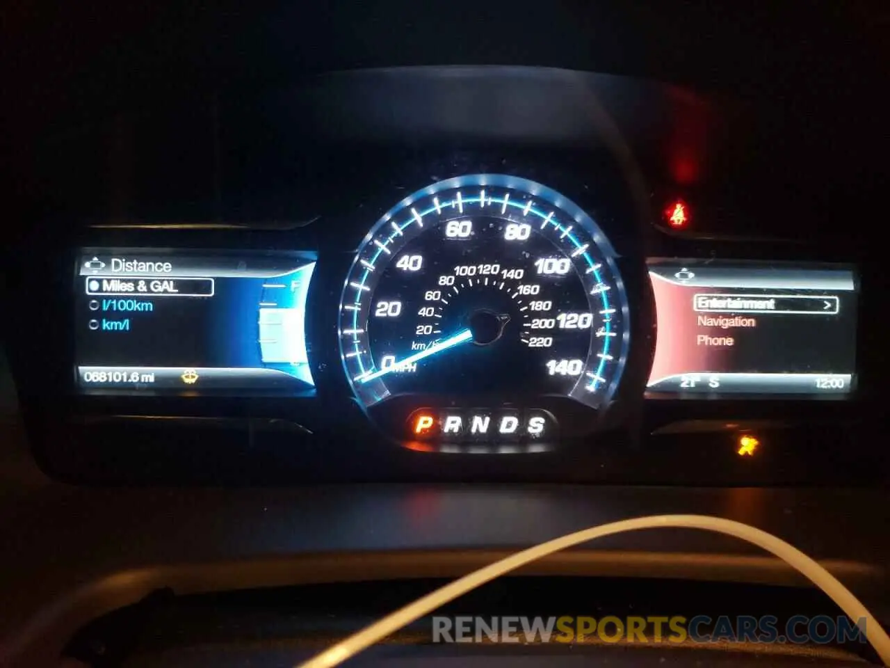 9 Photograph of a damaged car 2FMHK6D80KBA23601 FORD FLEX 2019