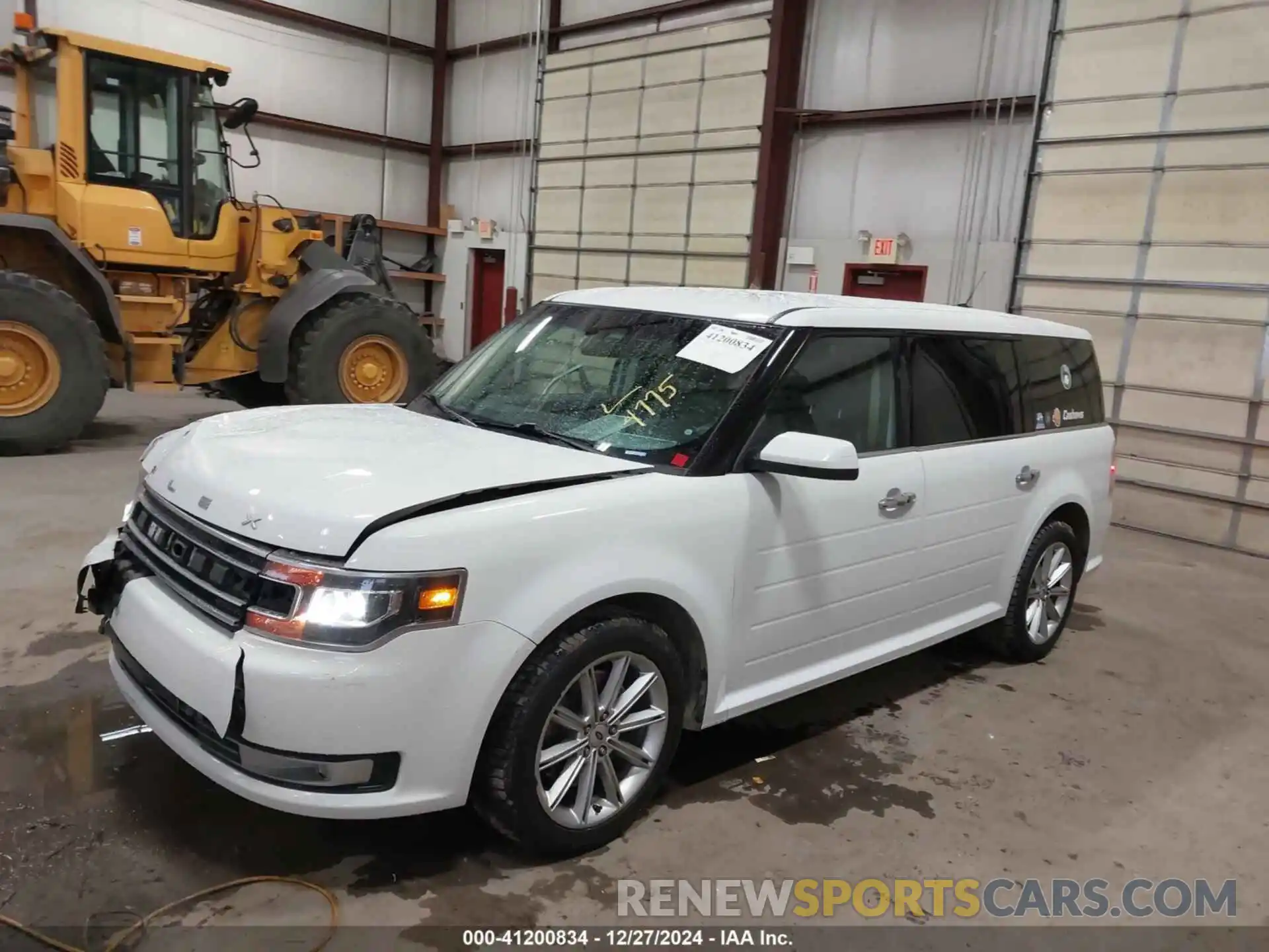 2 Photograph of a damaged car 2FMHK6D80KBA34775 FORD FLEX 2019