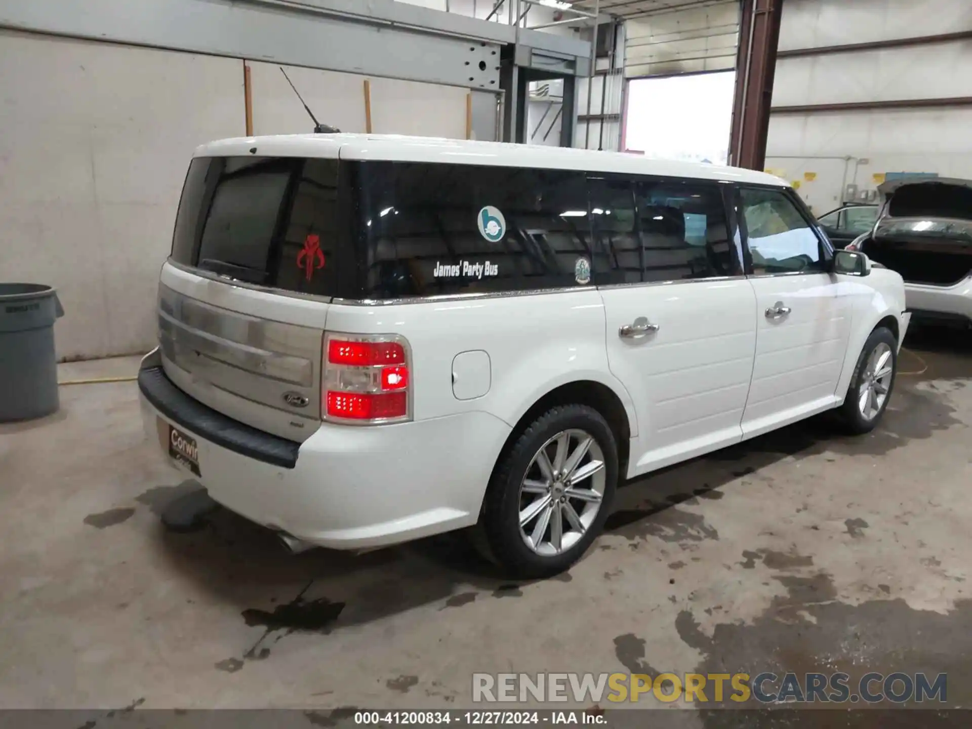 4 Photograph of a damaged car 2FMHK6D80KBA34775 FORD FLEX 2019