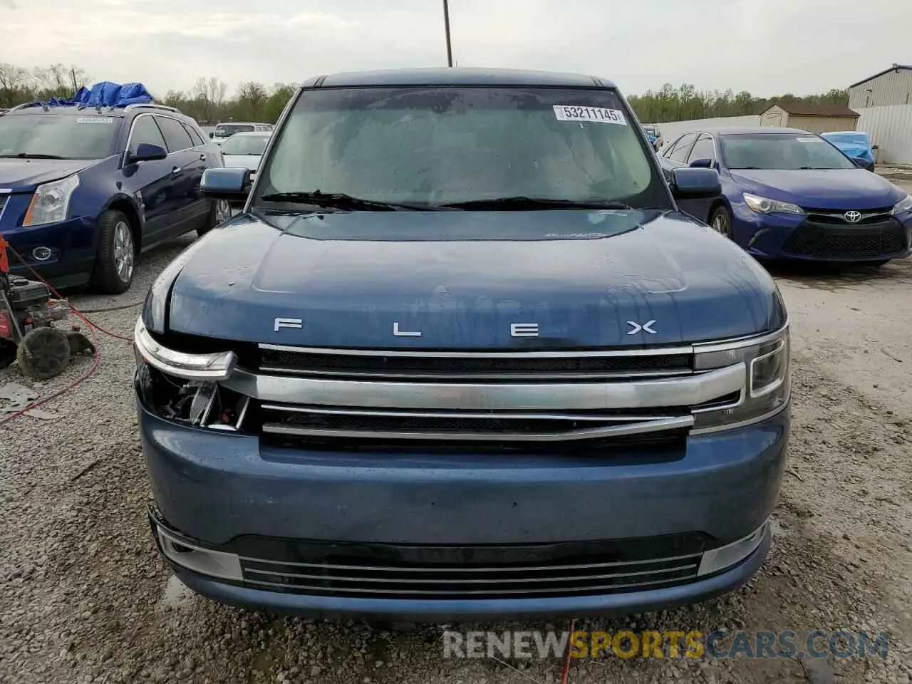 5 Photograph of a damaged car 2FMHK6D80KBA35229 FORD FLEX 2019