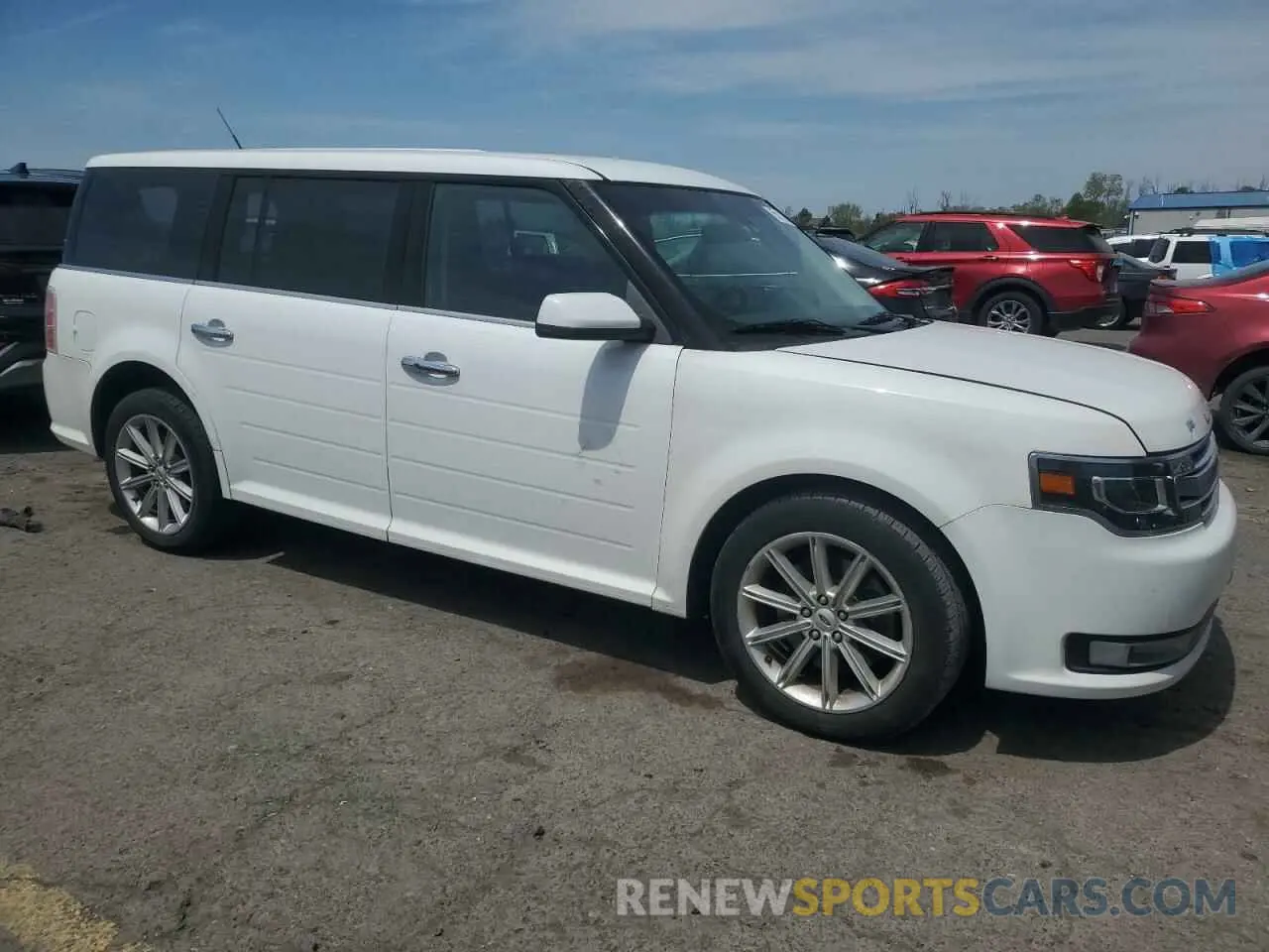 4 Photograph of a damaged car 2FMHK6D82KBA02779 FORD FLEX 2019