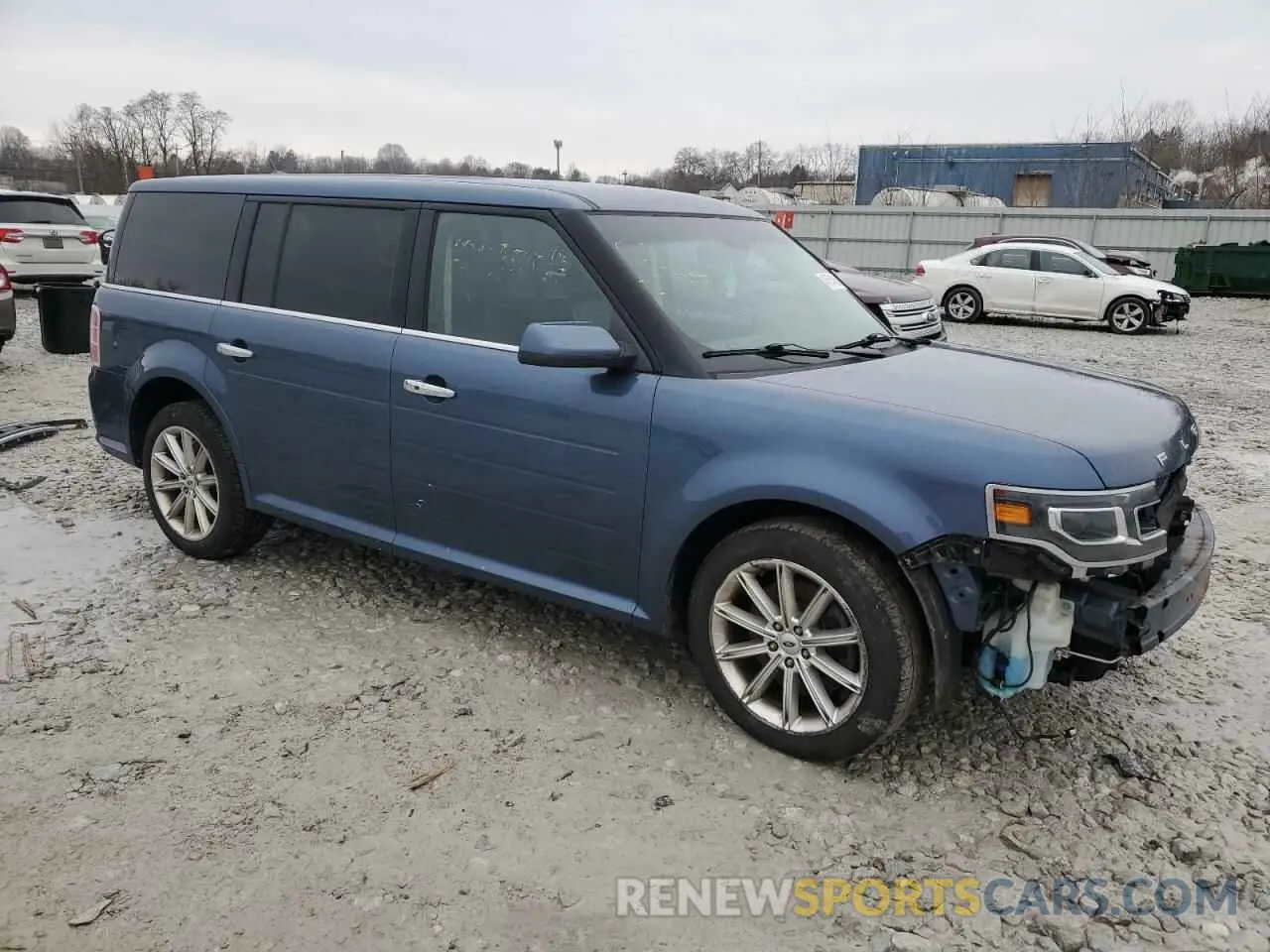 4 Photograph of a damaged car 2FMHK6D82KBA20568 FORD FLEX 2019