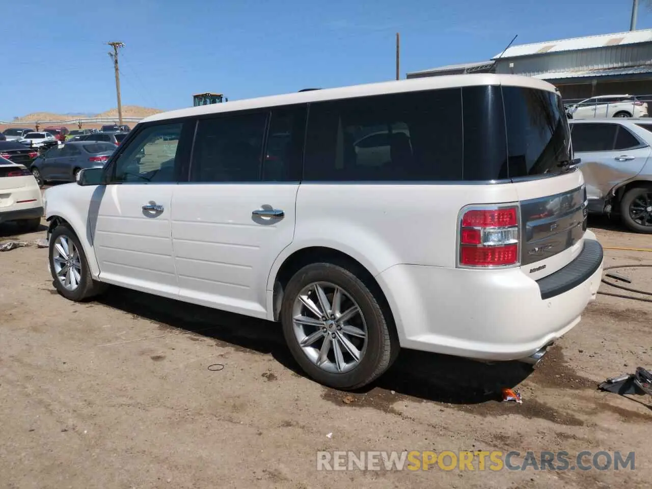 2 Photograph of a damaged car 2FMHK6D83KBA02600 FORD FLEX 2019