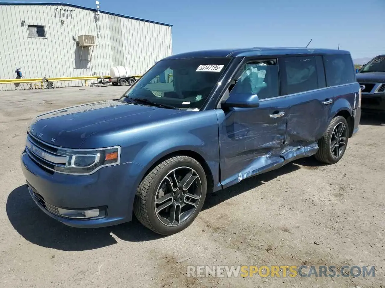 1 Photograph of a damaged car 2FMHK6D83KBA03648 FORD FLEX 2019
