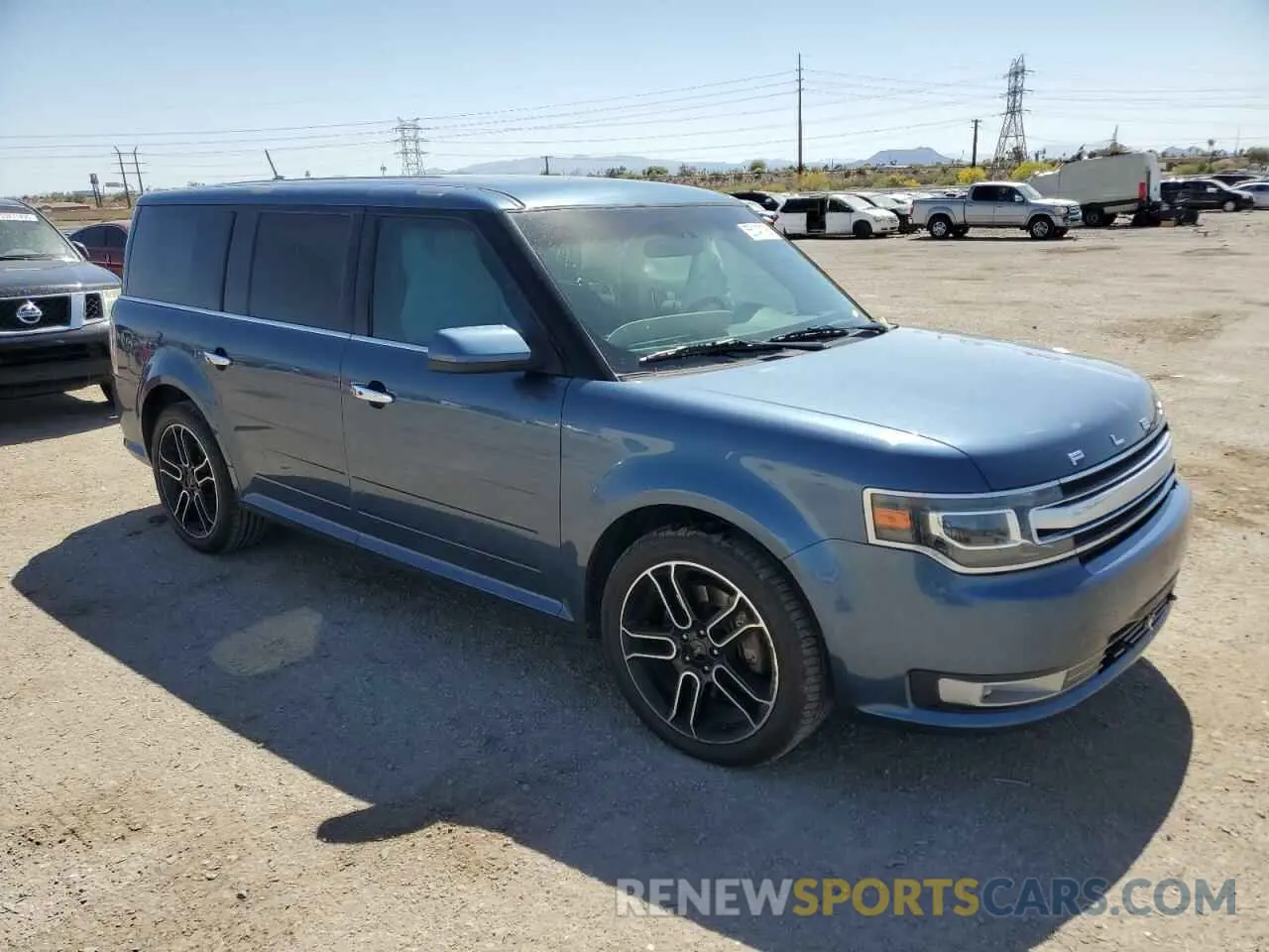 4 Photograph of a damaged car 2FMHK6D83KBA03648 FORD FLEX 2019