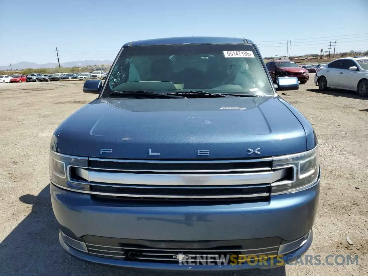 5 Photograph of a damaged car 2FMHK6D83KBA03648 FORD FLEX 2019
