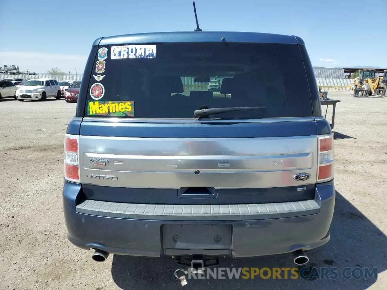 6 Photograph of a damaged car 2FMHK6D83KBA03648 FORD FLEX 2019