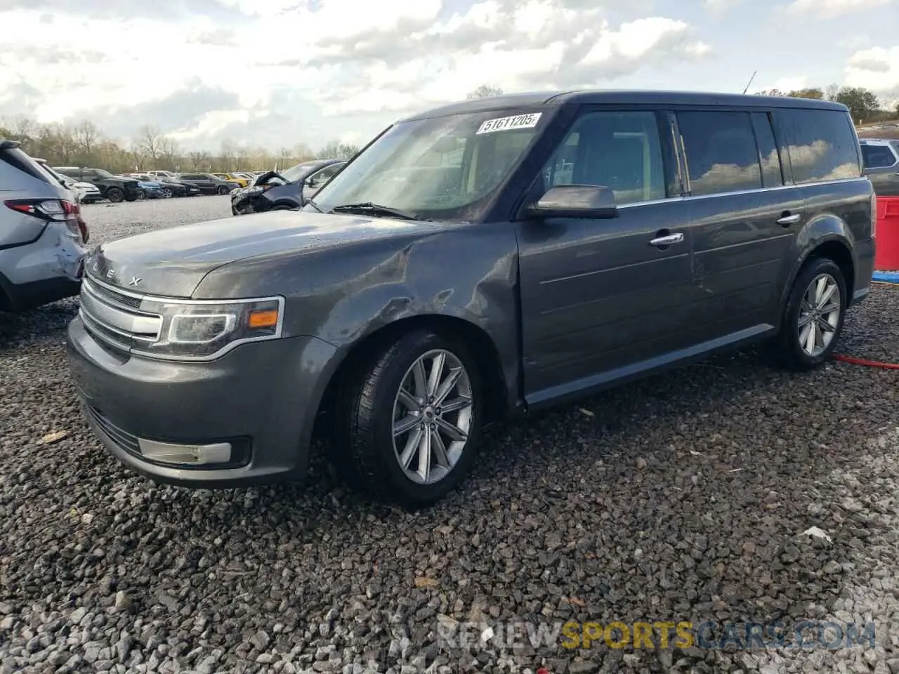 1 Photograph of a damaged car 2FMHK6D83KBA05514 FORD FLEX 2019