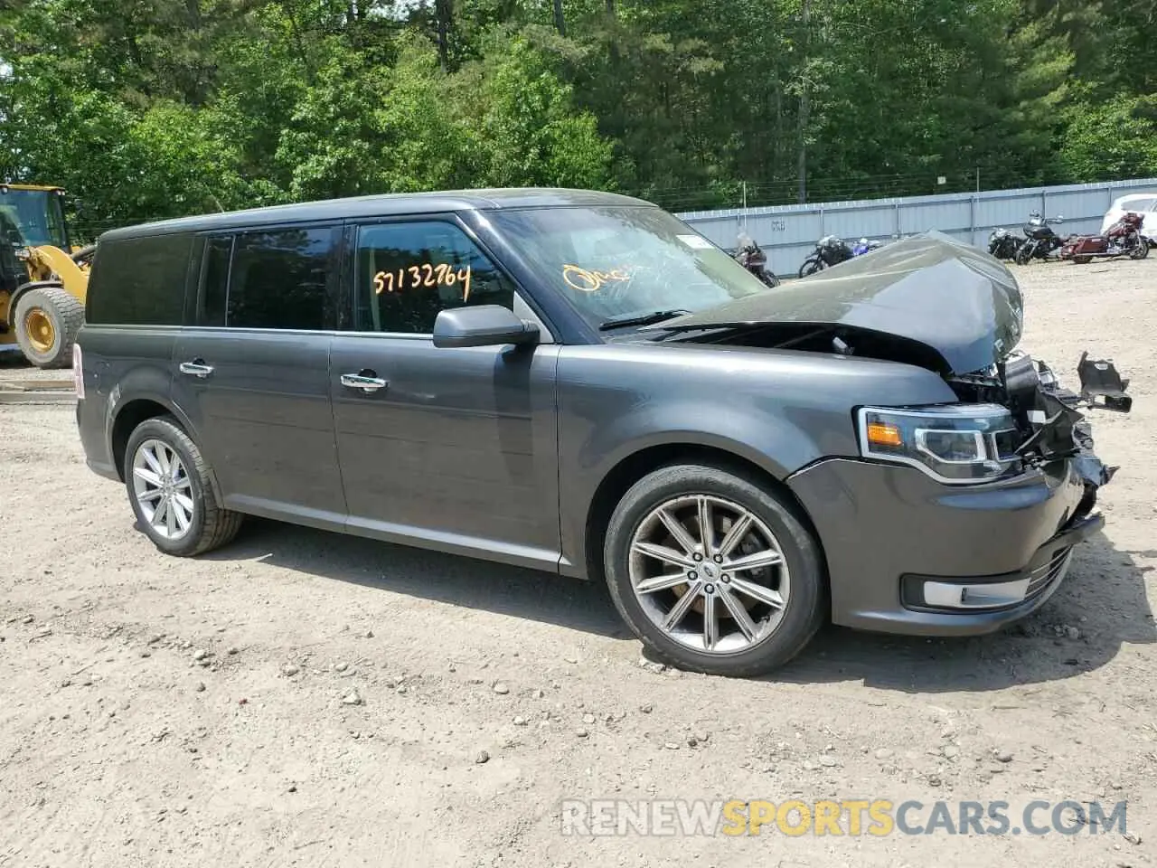 4 Photograph of a damaged car 2FMHK6D83KBA22605 FORD FLEX 2019