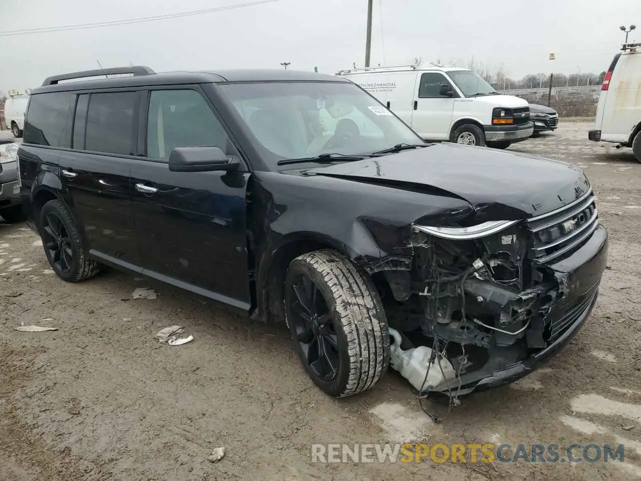 4 Photograph of a damaged car 2FMHK6D84KBA02735 FORD FLEX 2019