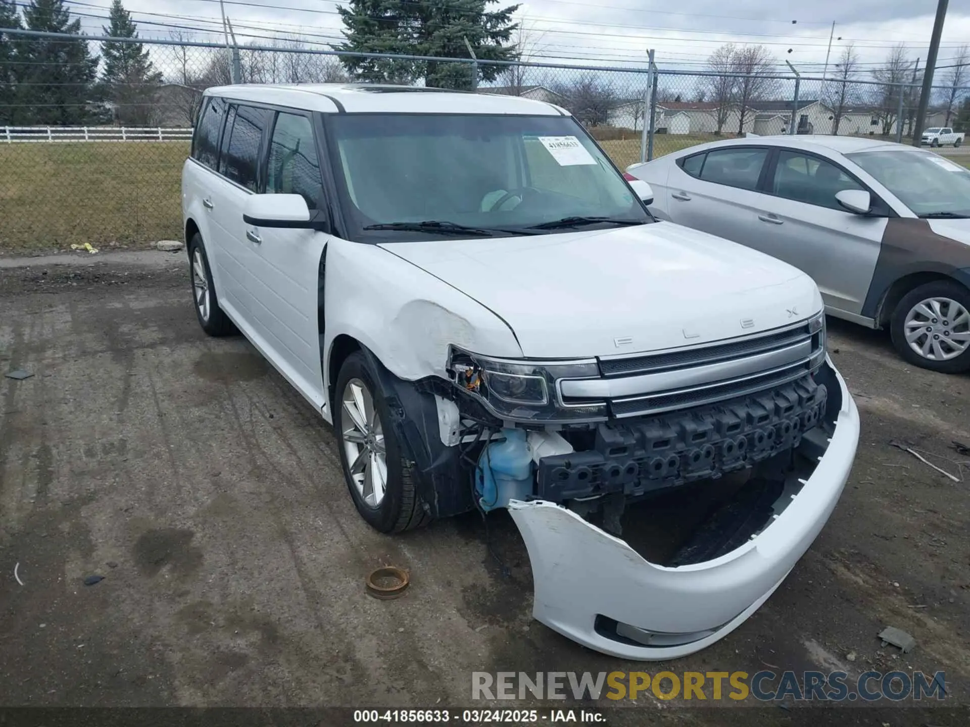 1 Photograph of a damaged car 2FMHK6D84KBA36108 FORD FLEX 2019