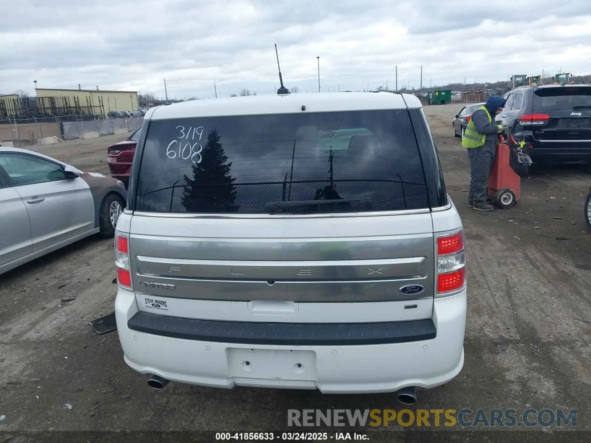 16 Photograph of a damaged car 2FMHK6D84KBA36108 FORD FLEX 2019