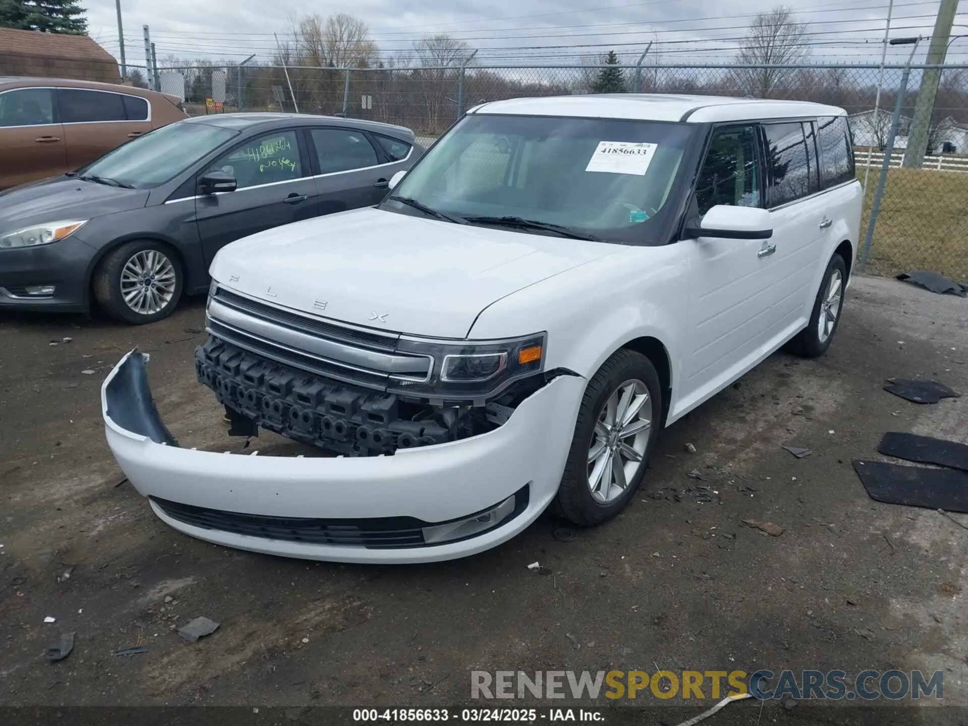 2 Photograph of a damaged car 2FMHK6D84KBA36108 FORD FLEX 2019