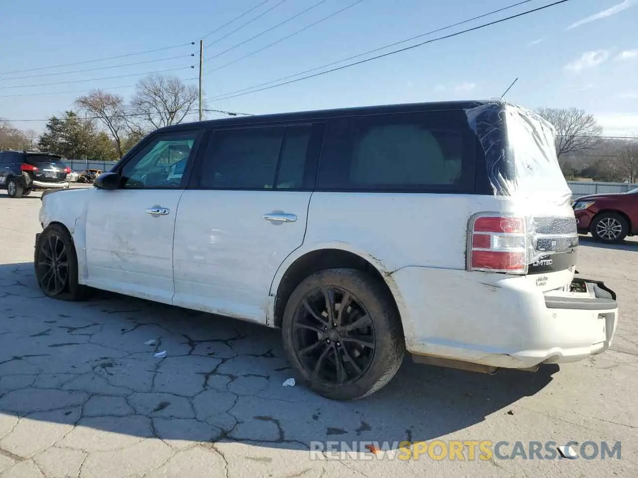 2 Photograph of a damaged car 2FMHK6D85KBA16885 FORD FLEX 2019