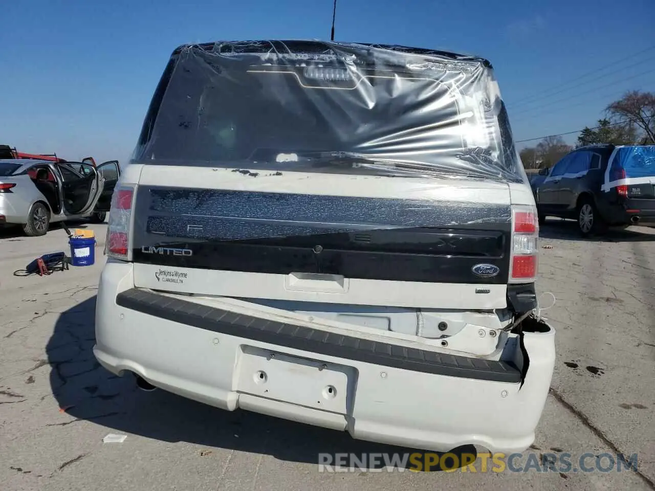 6 Photograph of a damaged car 2FMHK6D85KBA16885 FORD FLEX 2019